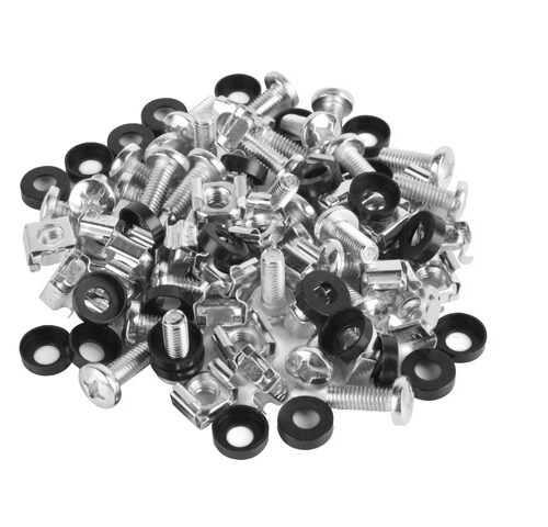 Lanberg | 19" Mounting Screws Set (basket, washer, screw), 20 pcs