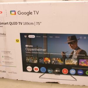 Sharp | 75GP7265E | 75 | Smart TV | Google TV | UHD | DAMAGED PACKAGING