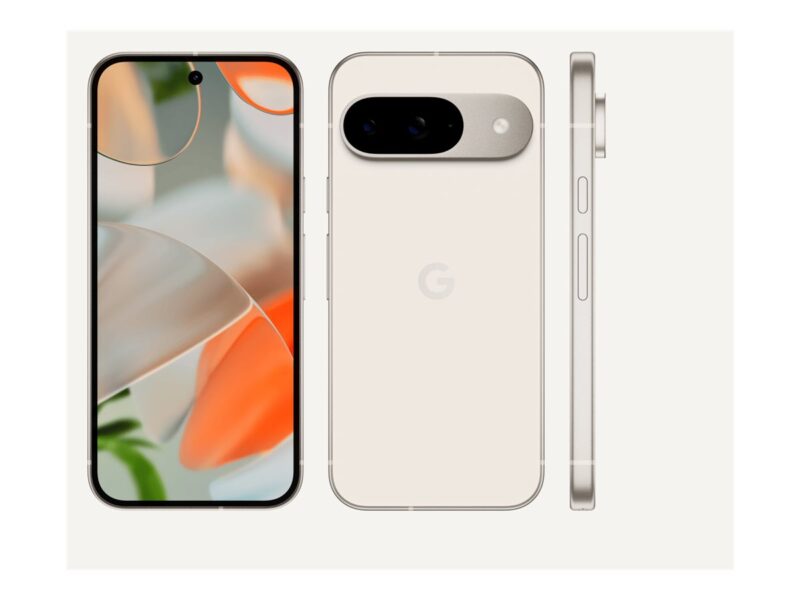 google | Pixel 9 | Porcelain | 6.3 " | OLED | 2424 x 1080 pixels | Internal RAM 12 GB | 256 GB | Dual SIM | 5G | Main camera resolution 50 MP | Secondary camera resolution 10.5 MP | Android | 4700 mAh