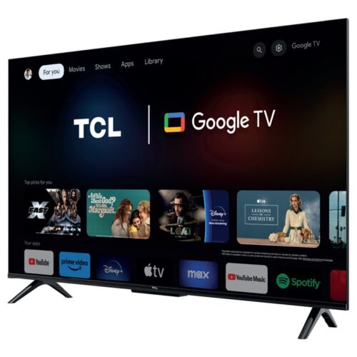 TCL 4K QLED TV | 55T69C | 55 | Smart TV | Google TV | UHD | Black