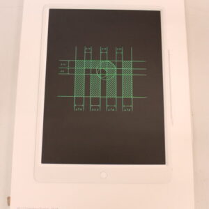 SALE OUT. Xiaomi Mi LCD Writing Tablet 13.5" | Xiaomi Mi LCD Writing Tablet | 13.5 " | LCD | USED | Black Board/Green Font | It has no memory - you write one page, then delete it completely with one button; The life of the button battery is about a year when the display is cleared 100 times a day