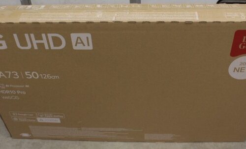 LG 50UA73003LA | 50 | Smart TV | webOS 25 | UHD | DAMAGED PACKAGING