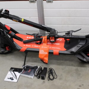 SALE OUT. Ninebot by Segway Superscooter GT3 E | Segway Superscooter GT3 E | Electric Scooter | Max 2400 W | Up to 25 km/h | 11 " | 24 month(s) | Black and Grey | DEMO