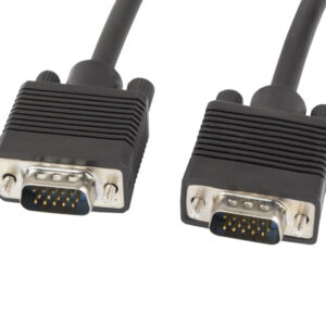 Lanberg VGA Cable, Dual-Shielded Ferrite Core | CA-VGAC-10CC-0018-B | VGA to VGA | 1.8 m