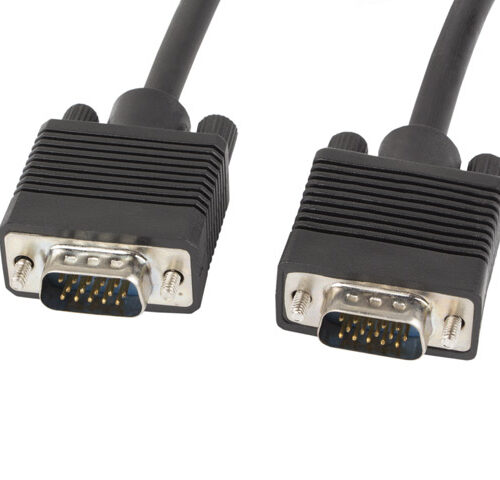 Lanberg VGA Cable, Dual-Shielded Ferrite Core | CA-VGAC-10CC-0018-B | VGA to VGA | 1.8 m