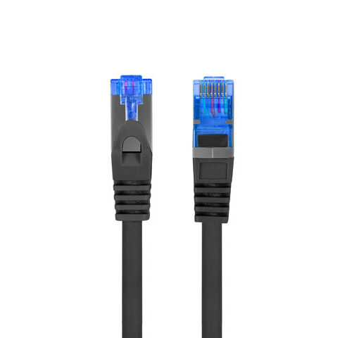 Lanberg Patchcord Cat.6A S/FTP LSZH CCA | PCF6A-10CC-1500-BK | 15 m