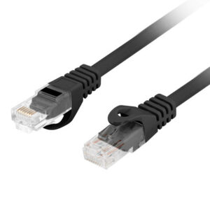 Lanberg Patchcord Cat.6 UTP LSZH CU | PCU6-10CU-1000-BK | 10 m